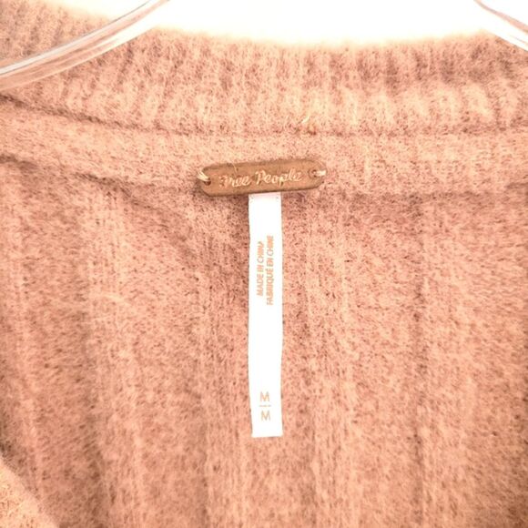 FREE PEOPLE Sloane 3/4 Sleeve Knit Cardigan Sweater - Picture 5 of 16